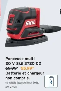 Offre: Ponceuse multi