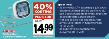 Aanbieding: Digitale Oven- & BBQ-thermometer
