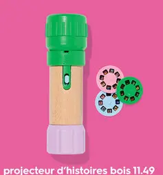 Offre: projecteur d'histoires bois