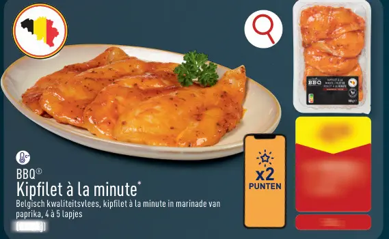 Promotie: Kipfilet à la minute