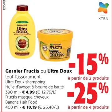 Offre: Garnier Fructis ou Ultra Doux