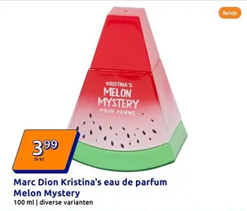 Aanbieding: Marc Dion Kristina's eau de parfum Melon Mystery