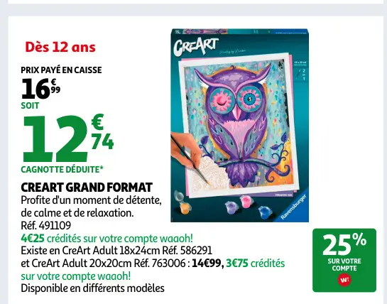 Offre: Creart grand format