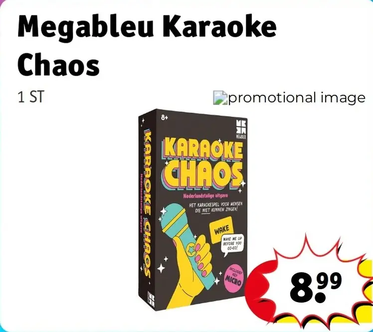 Promotie: Karaoke Chaos