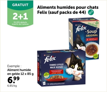 Offre: Aliment humide en gelée