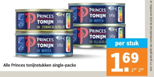 Aanbieding: Tonijnstukken