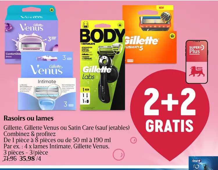 Offre: Rasoirs ou lames
