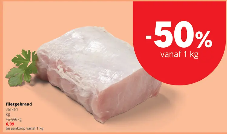 Promotie: Filetgebraad