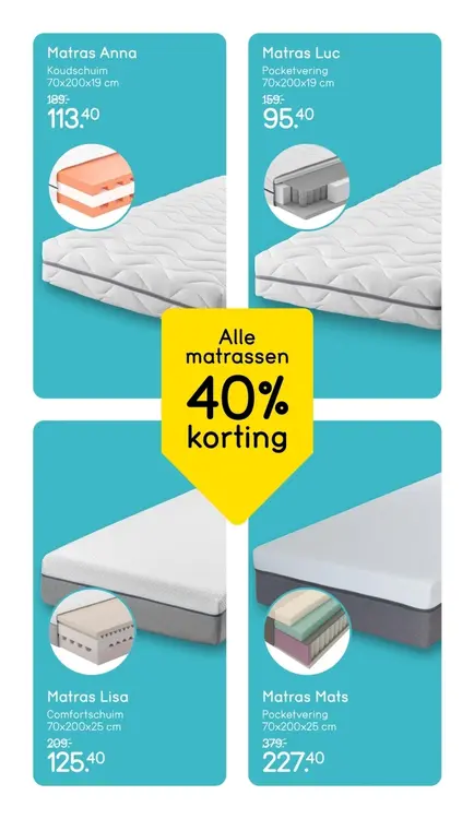 Aanbieding: Matras Amy