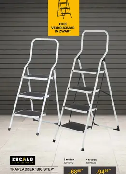 Aanbieding: Trapladder 'big step'