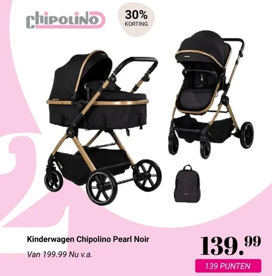 Aanbieding: Kinderwagen Pearl Noir