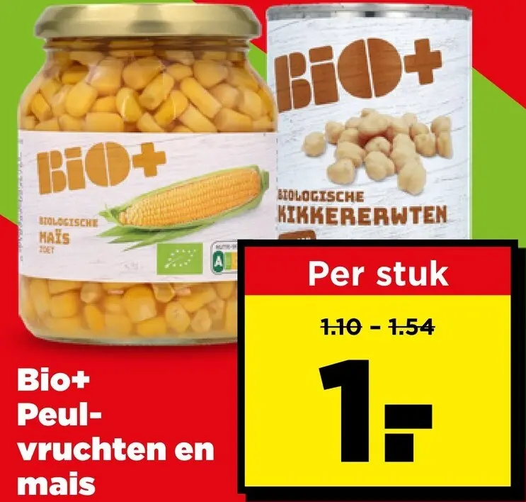 Aanbieding: Peulvruchten en mais