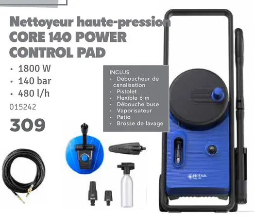 Offre: Nettoyeur haute-pression CORE 140 POWER CONTR