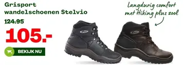 Aanbieding: Grisport wandelschoenen Stelvio