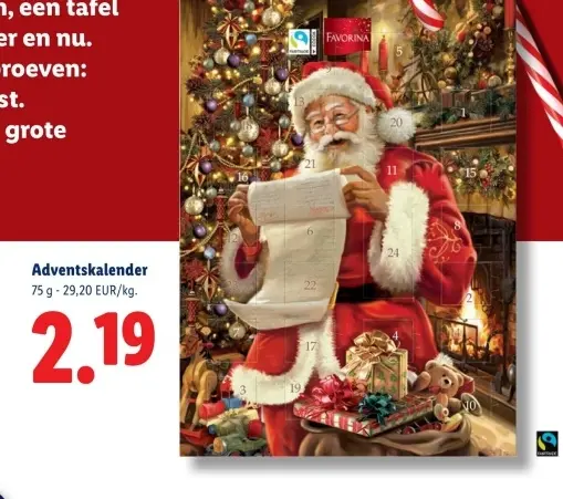 Aanbieding: Adventskalender