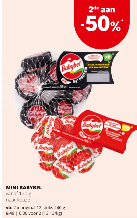 Promotie: Mini Babybel