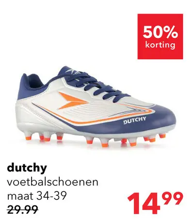 Aanbieding: Dutchy Voetbalschoenen