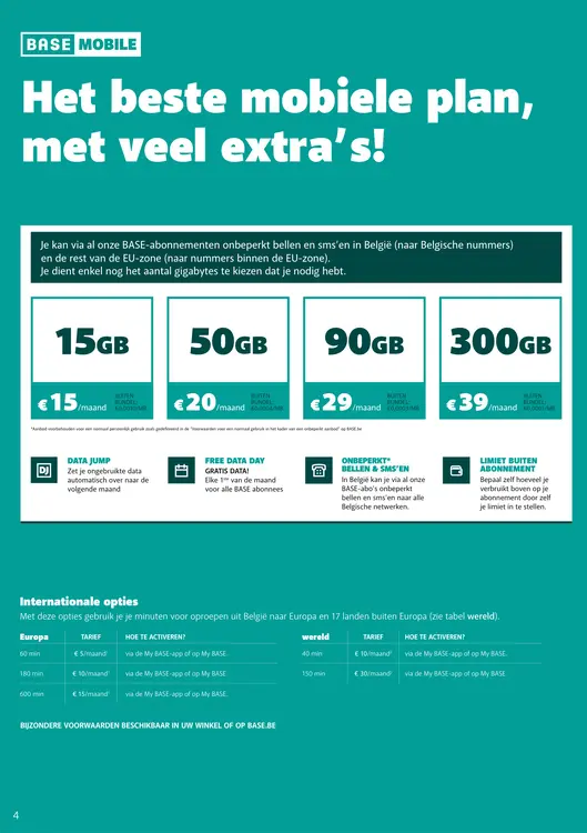 Promotie: Mobiele Plan