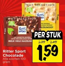 Ritter Sport Chocolade