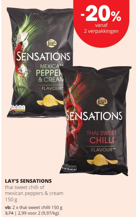 Promotie: Sensations