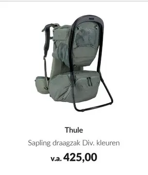 Aanbieding: Sapling draagzak Div. kleuren