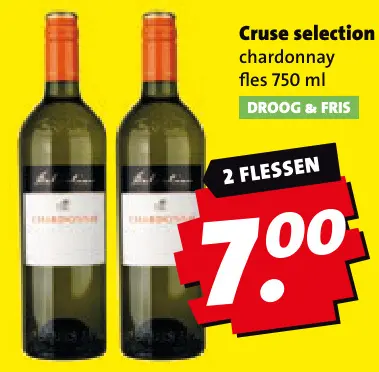 Aanbieding: Cruse selection chardonnay