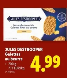 Offre: Galettes au beurre