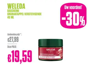 Promotie: Dagcrème Granaatappel Verstevigende