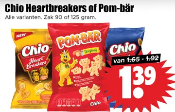 Aanbieding: Chio Heartbreakers of Pom-bär