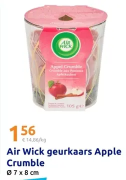 Aanbieding: Air Wick geurkaars Apple Crumble