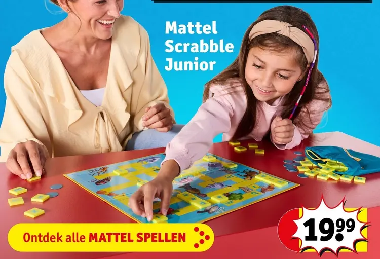 Aanbieding: Mattel Scrabble Junior