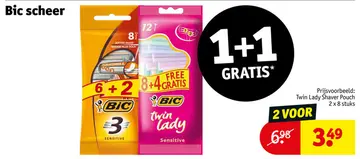 Aanbieding: Bic scheer