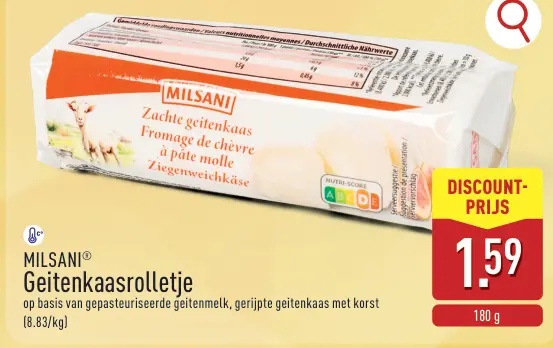 Promotie: Geitenkaasrolletje