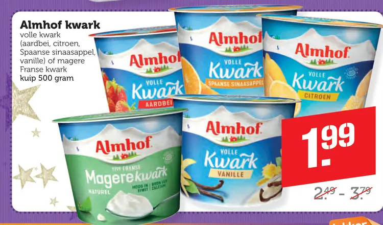 Aanbieding: Almhof kwark