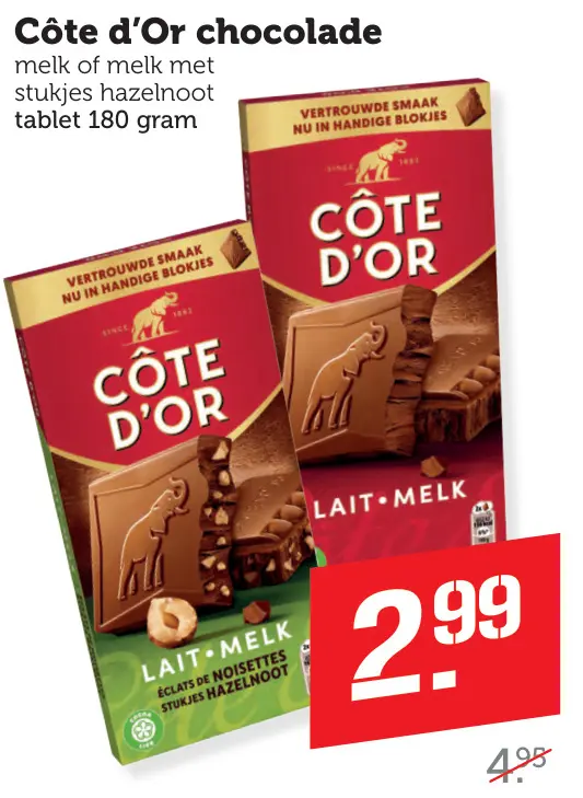 Aanbieding: Chocolade