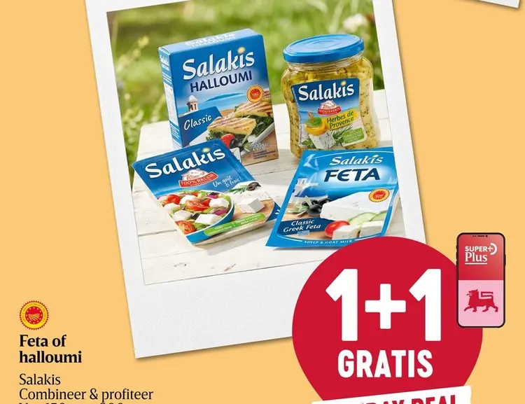 Promotie: Feta of halloumi