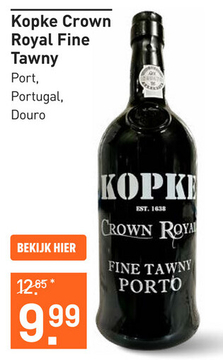 Aanbieding: Kopke Crown Royal Fine Tawny 75CL Overig