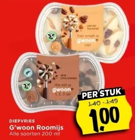 Aanbieding: Roomijs