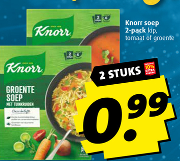 Aanbieding: Knorr soep