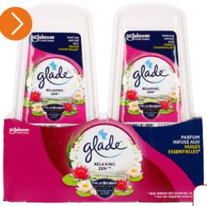 Promotie: GLADE luchtverfrisser gel muguet/zen