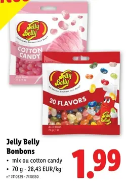 Offre: Jelly Belly Bonbons