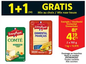 Offre: Fromage en tranches / Kaas in sneden
