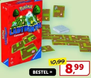Aanbieding: Spel - Pokémon Labyrinth Connect