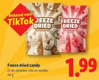 Aanbieding: Freeze dried candy