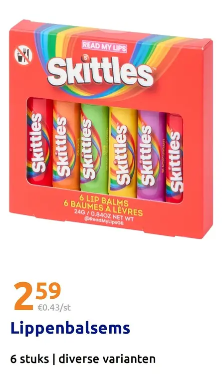 Aanbieding: Lippenbalsems