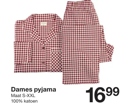 Promotie: Dames pyjama