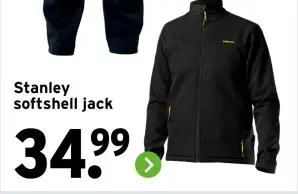 Aanbieding: Stanley softshell jack