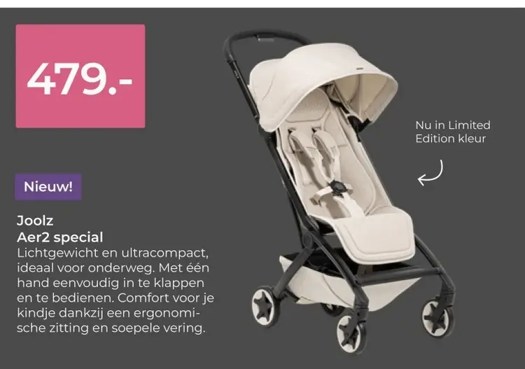 Aanbieding: Joolz Aer2 special