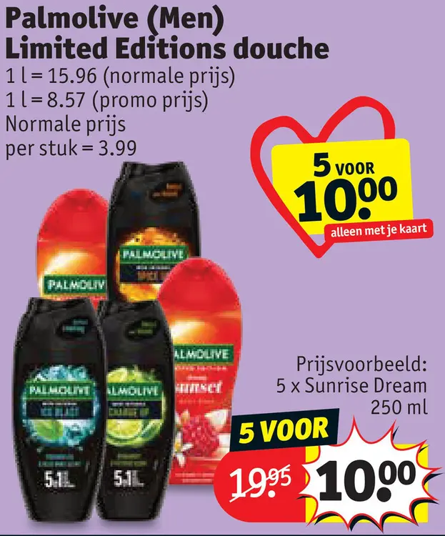 Promotie: Palmolive (Men) Limited Editions douche