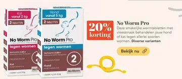 Aanbieding: No Worm Pro